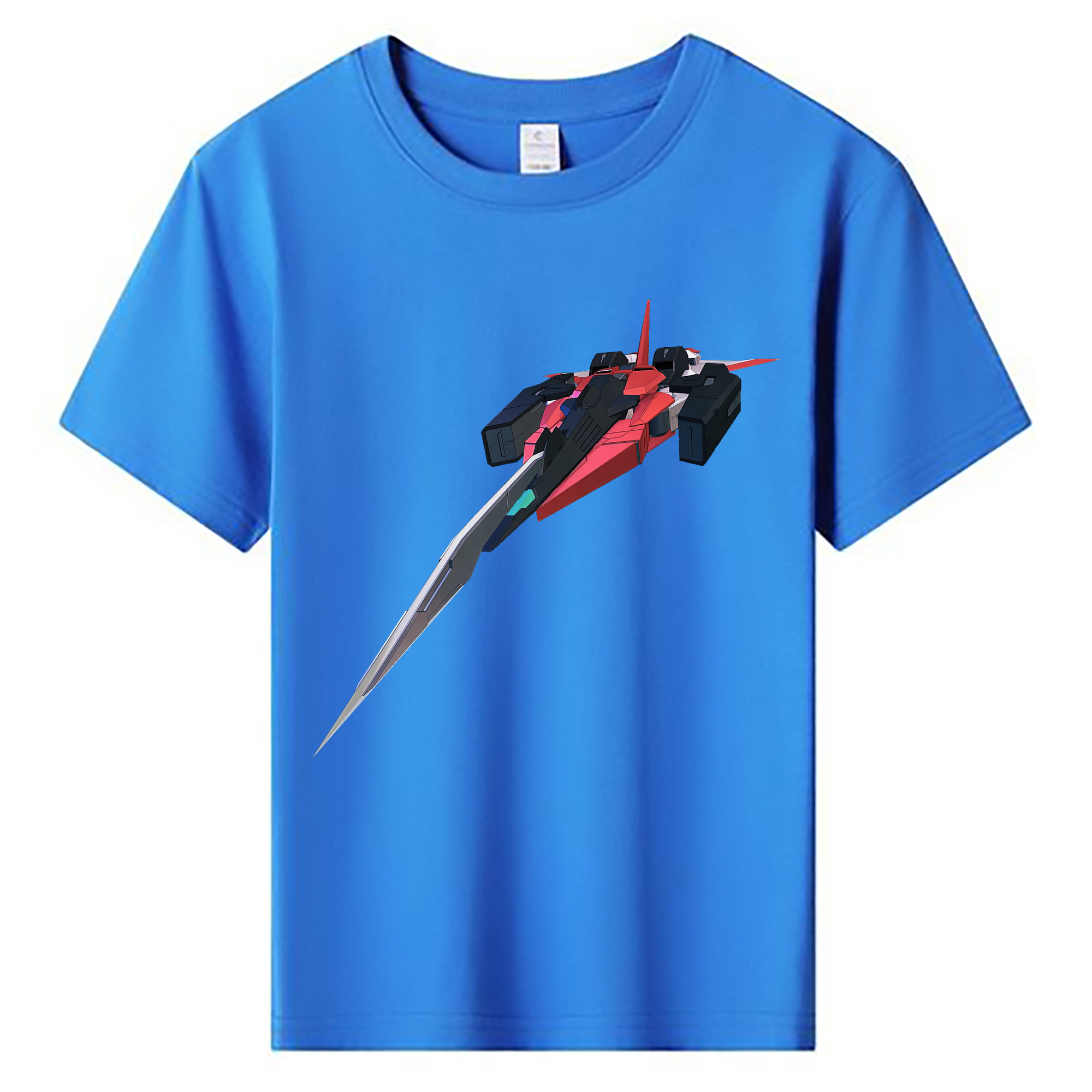 （画像用） 機動戦士ガンダム Mobile Suit Gundam 綿100％キッズTシャツ（フロントプリント）